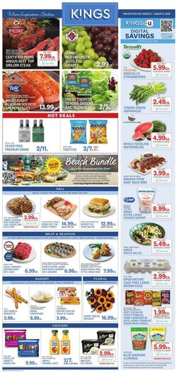 Weekly ad Kings Food Markets 08/02/2024 - 08/08/2024