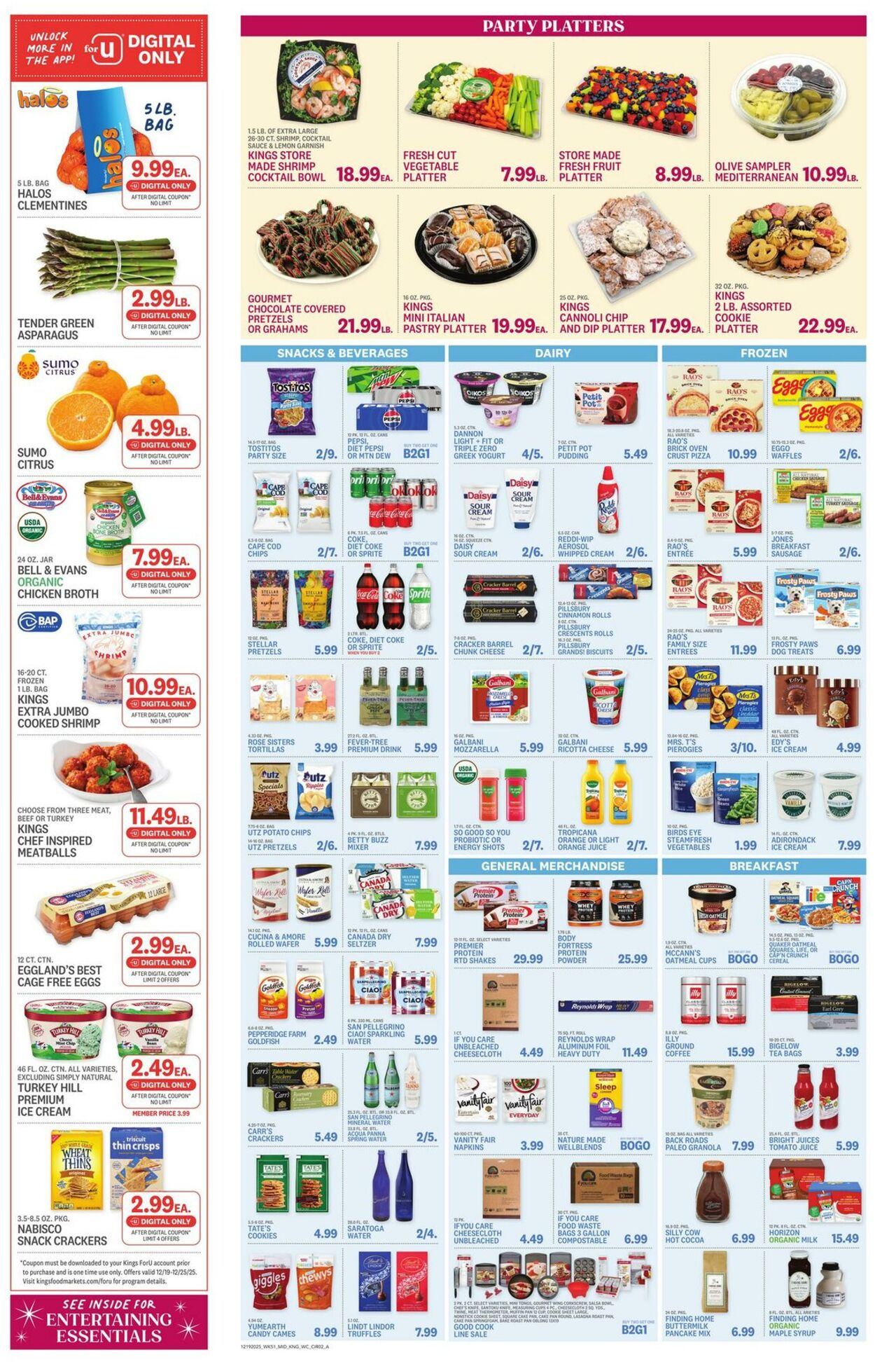Weekly ad Kings Food Markets 12/19/2025 - 12/25/2025