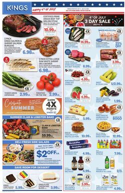 Weekly ad Kings Food Markets 07/04/2025 - 07/10/2025
