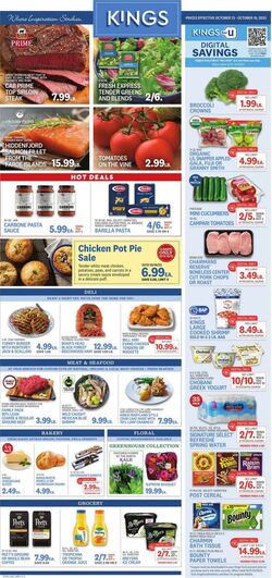 Weekly ad Kings Food Markets 10/13/2023 - 10/19/2023