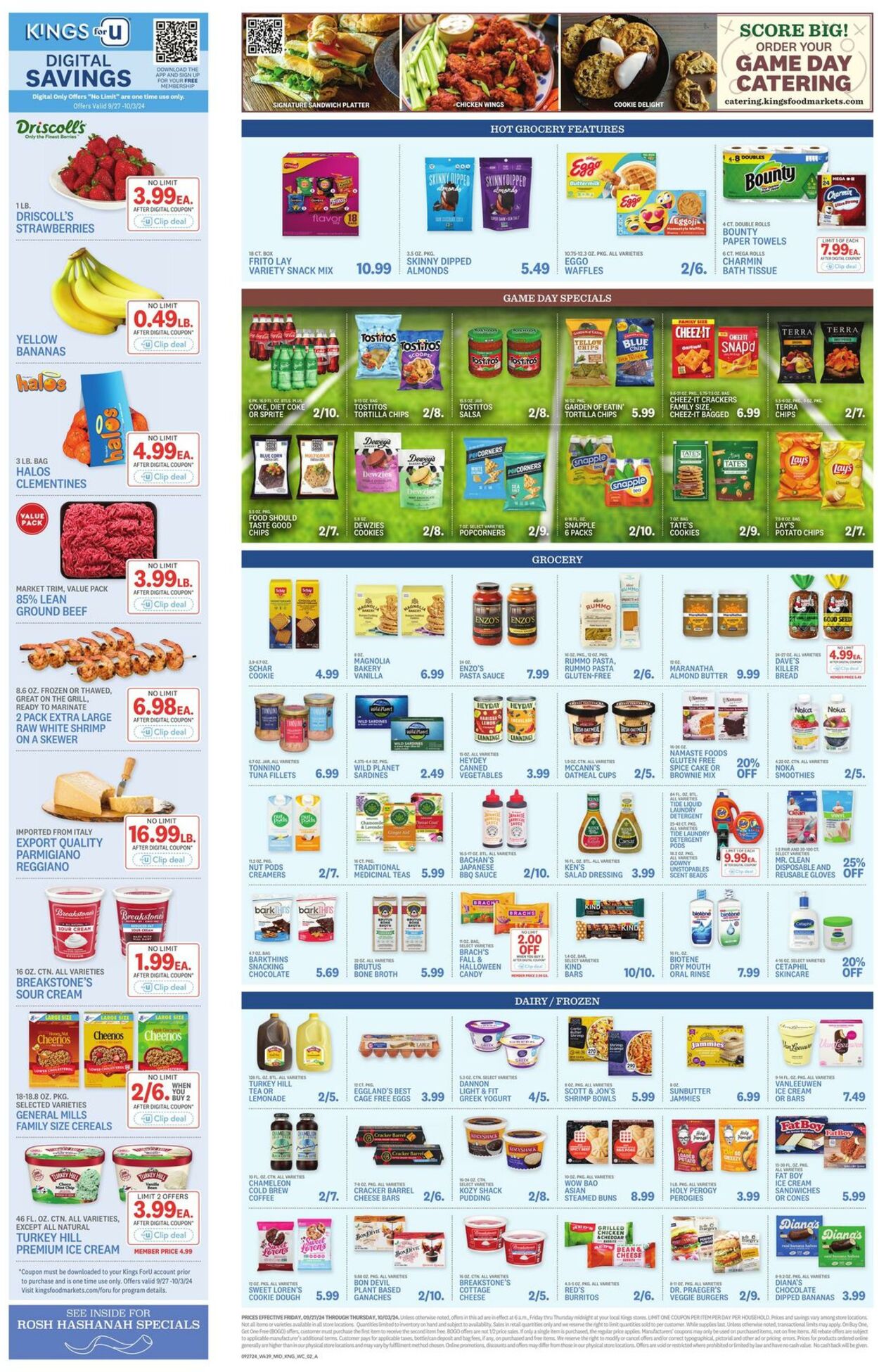 Weekly ad Kings Food Markets 09/27/2024 - 10/03/2024