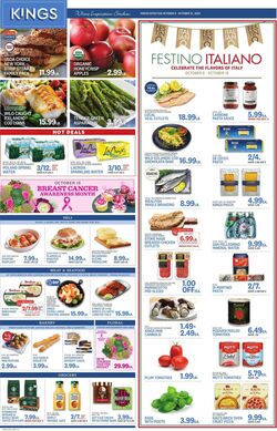 Weekly ad Kings Food Markets 10/06/2023 - 10/12/2023