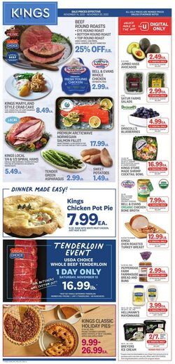 Weekly ad Kings Food Markets 11/14/2025 - 11/20/2025