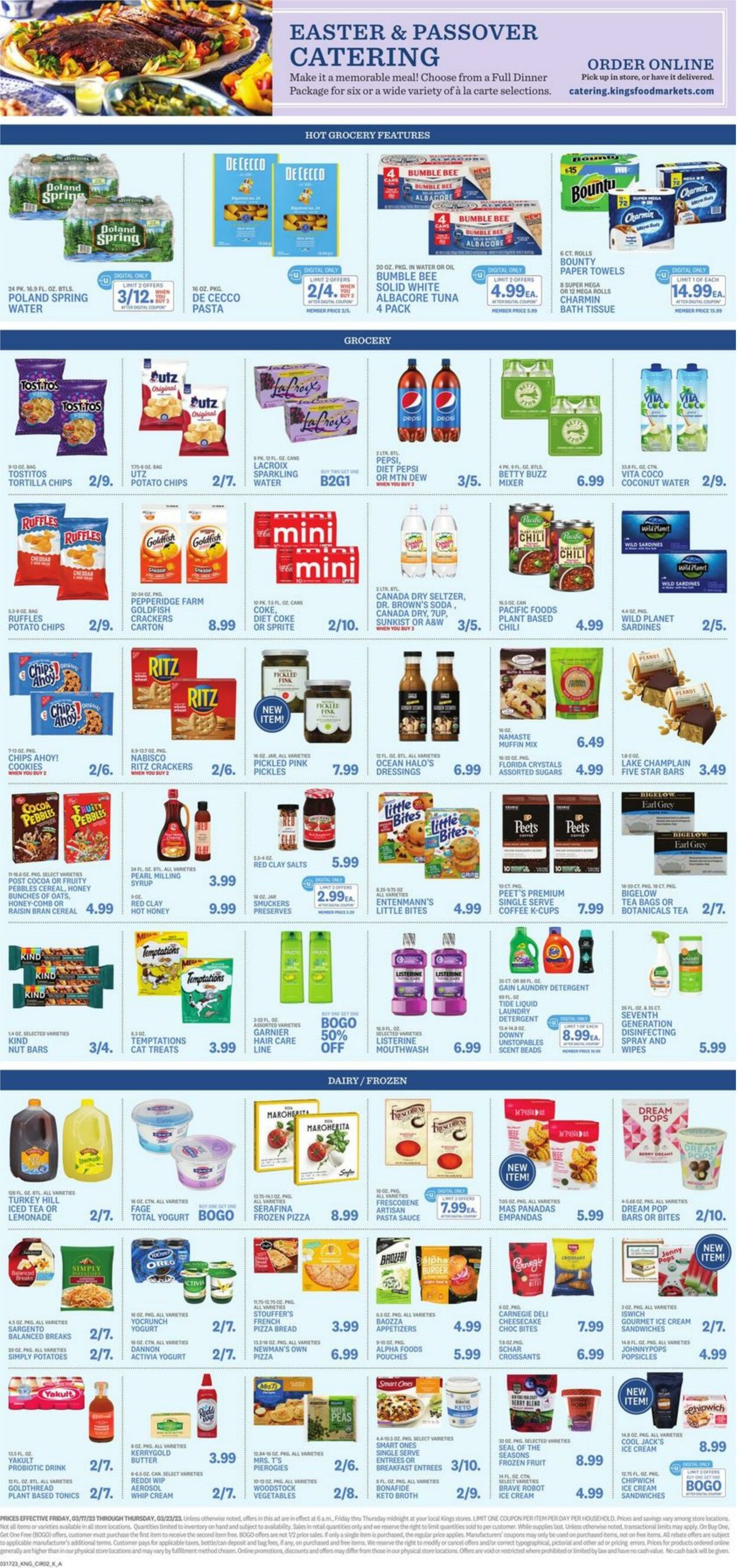Weekly ad Kings Food Markets 03/17/2023 - 03/23/2023