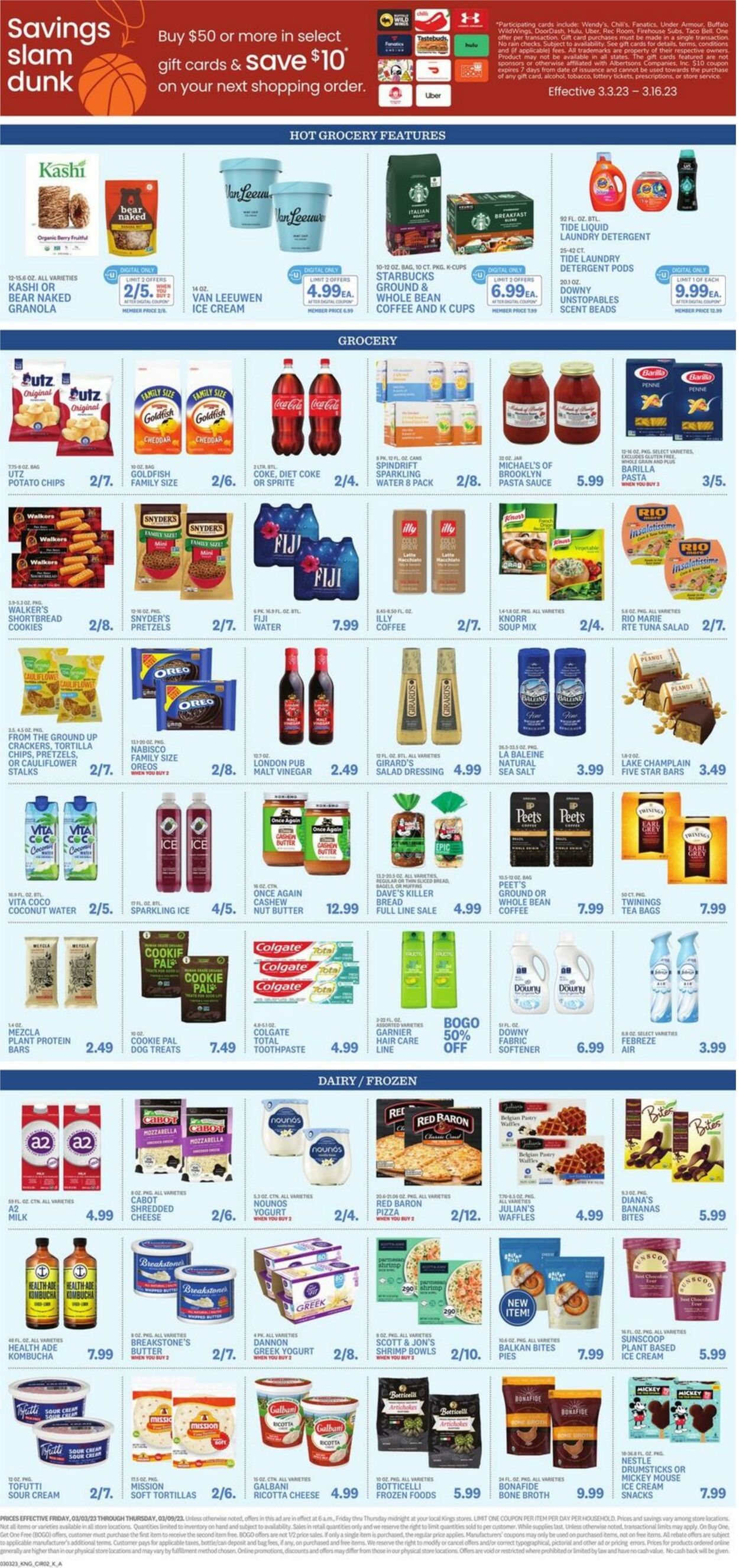 Weekly ad Kings Food Markets 03/03/2023 - 03/09/2023