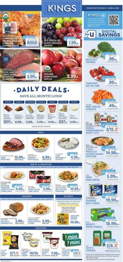 Weekly ad Kings Food Markets 03/03/2023 - 03/09/2023
