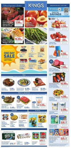 Weekly ad Kings Food Markets 05/17/2024 - 05/23/2024