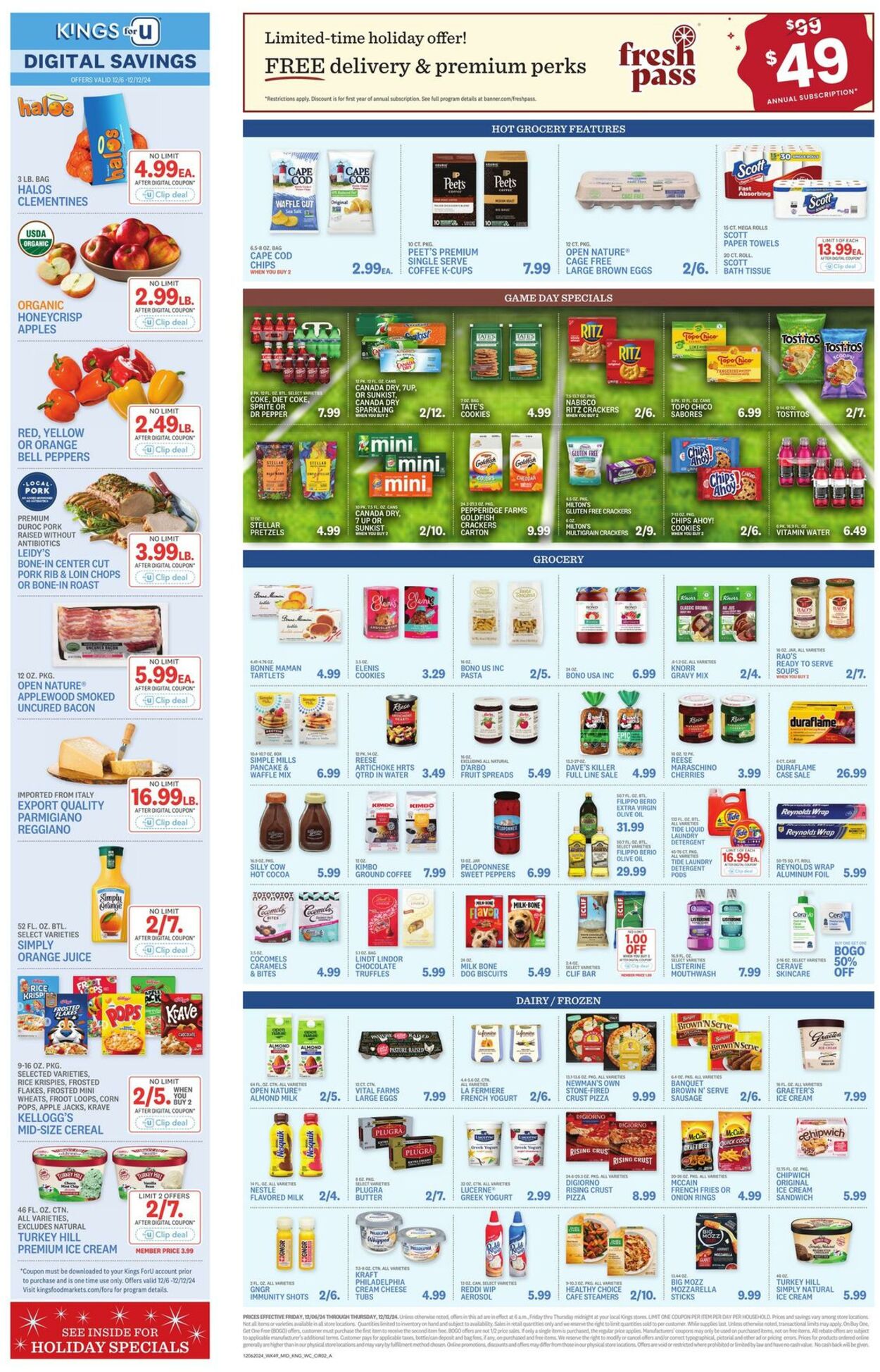 Weekly ad Kings Food Markets 12/06/2024 - 12/12/2024