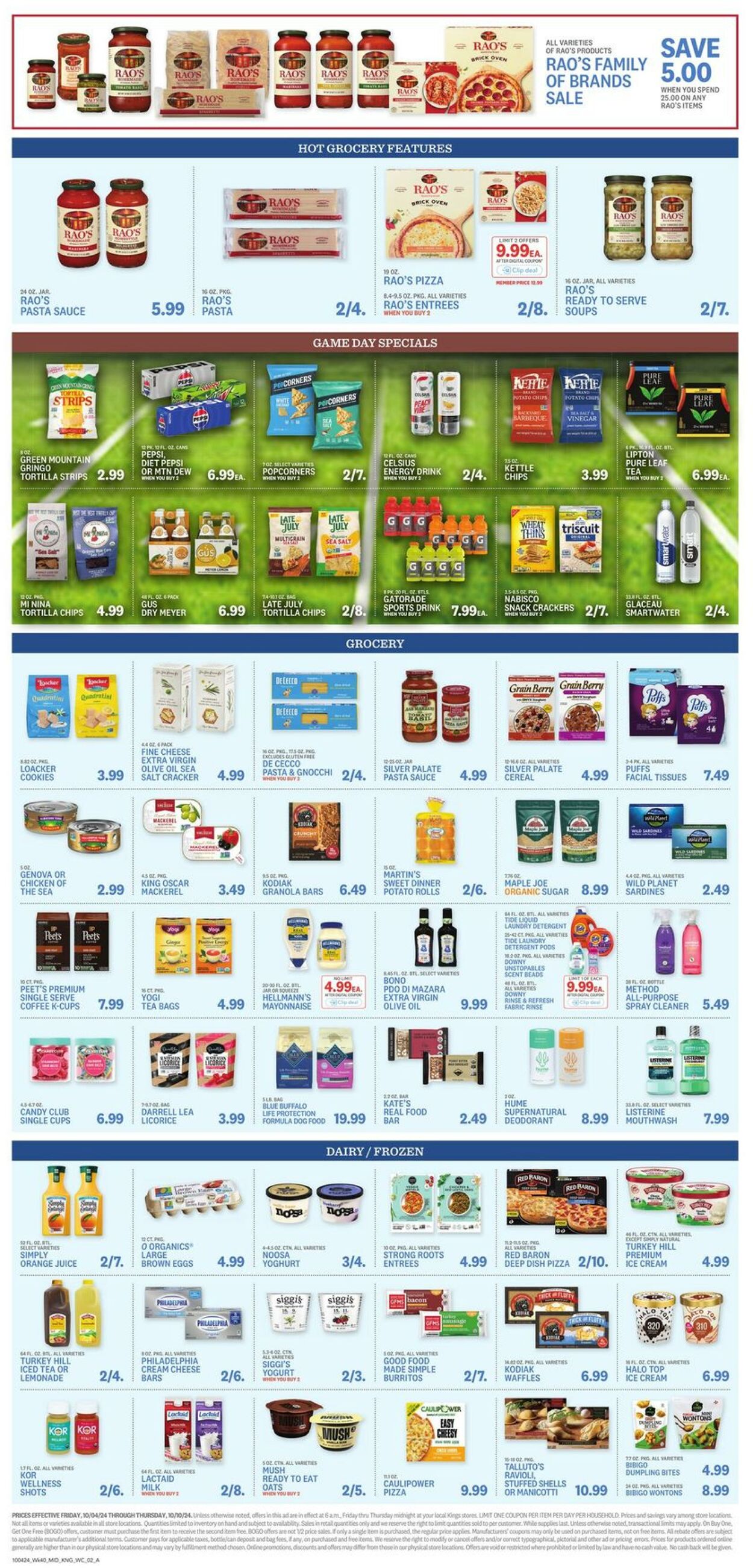 Weekly ad Kings Food Markets 10/04/2024 - 10/10/2024