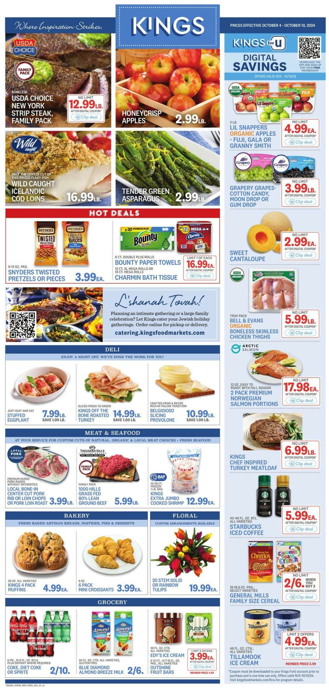 Weekly ad Kings Food Markets 10/04/2024 - 10/10/2024