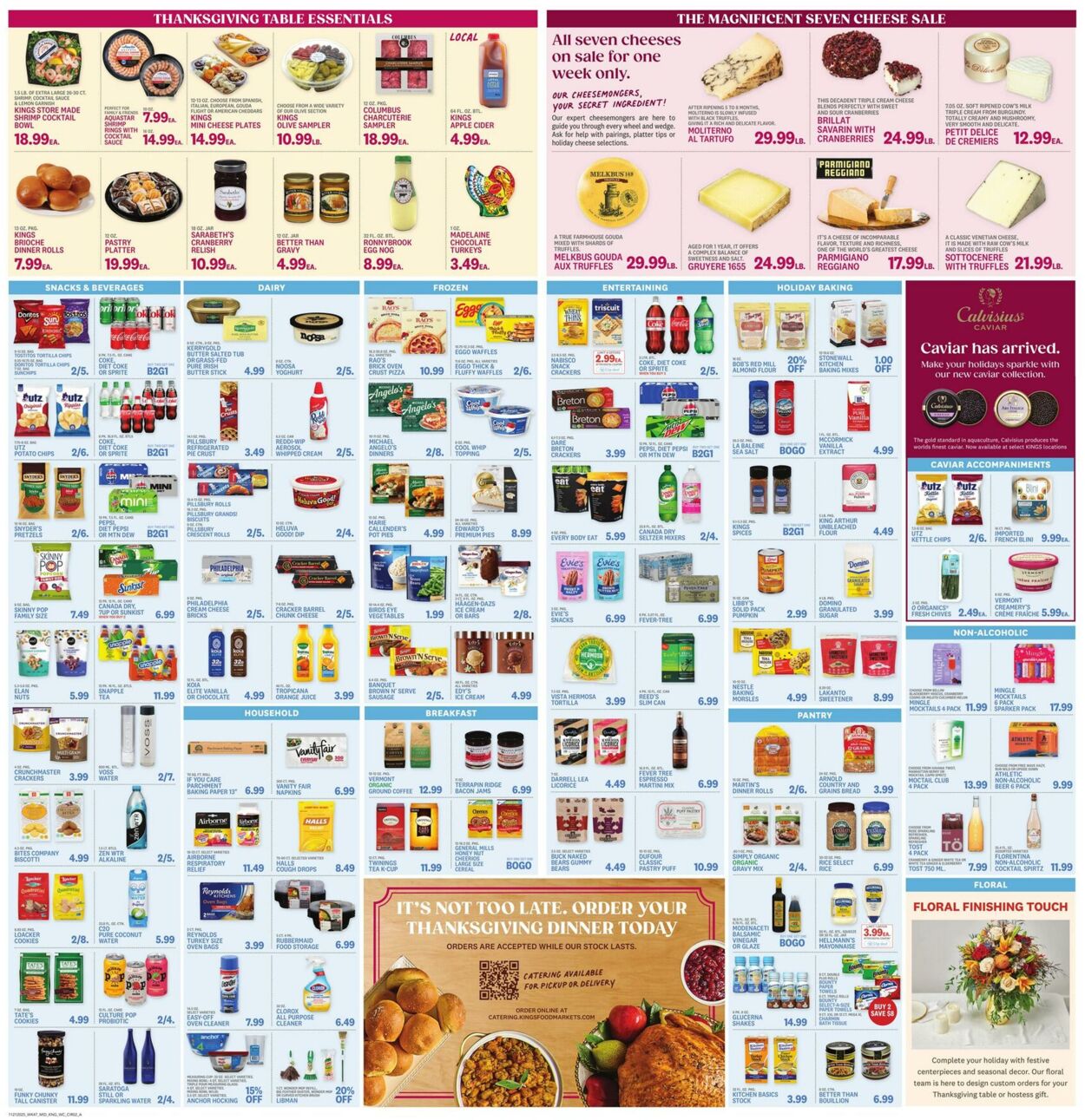 Weekly ad Kings Food Markets 11/21/2025 - 11/27/2025