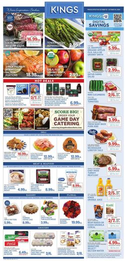 Weekly ad Kings Food Markets 10/11/2024 - 10/17/2024