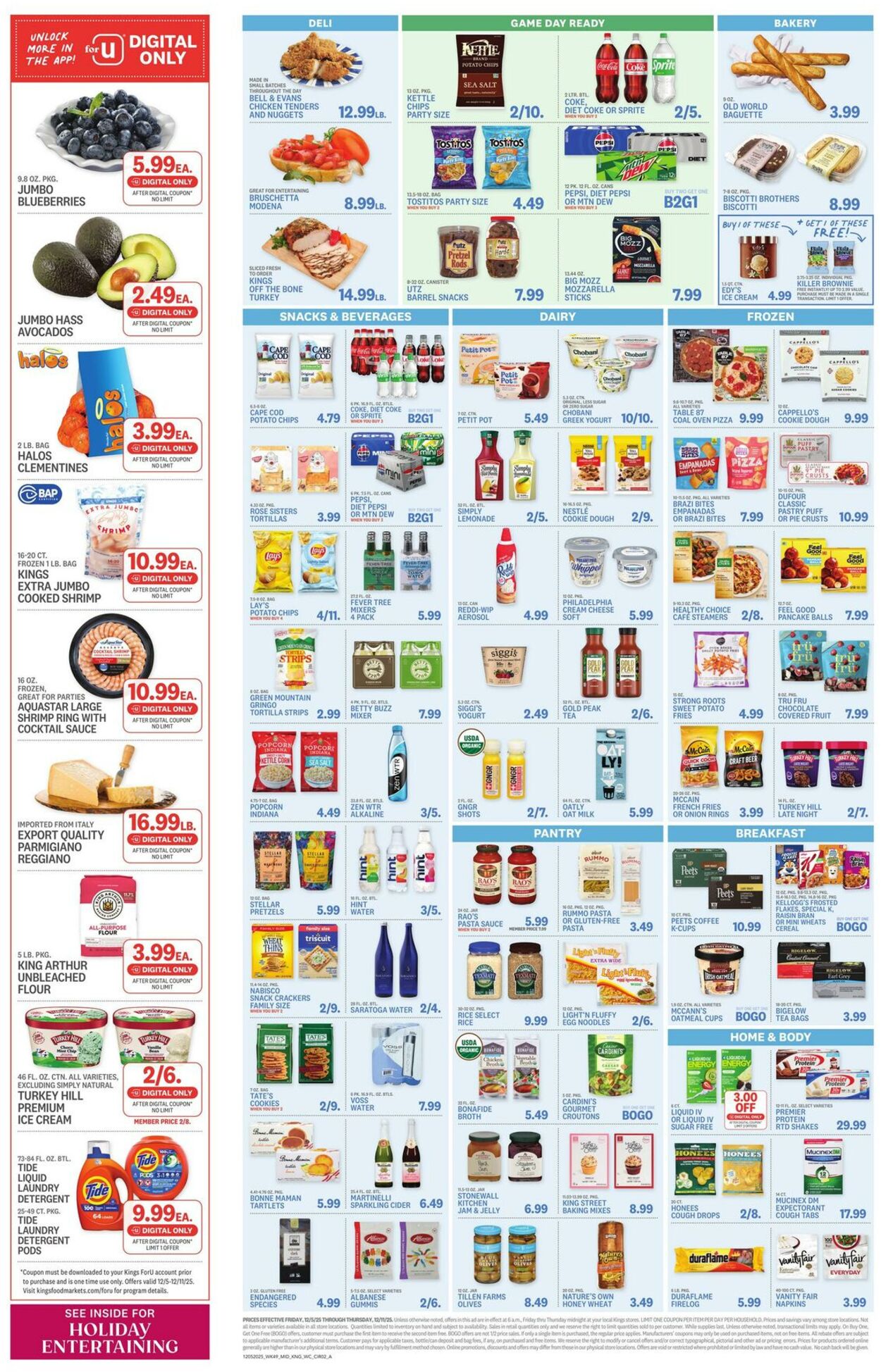 Weekly ad Kings Food Markets 12/05/2025 - 12/11/2025