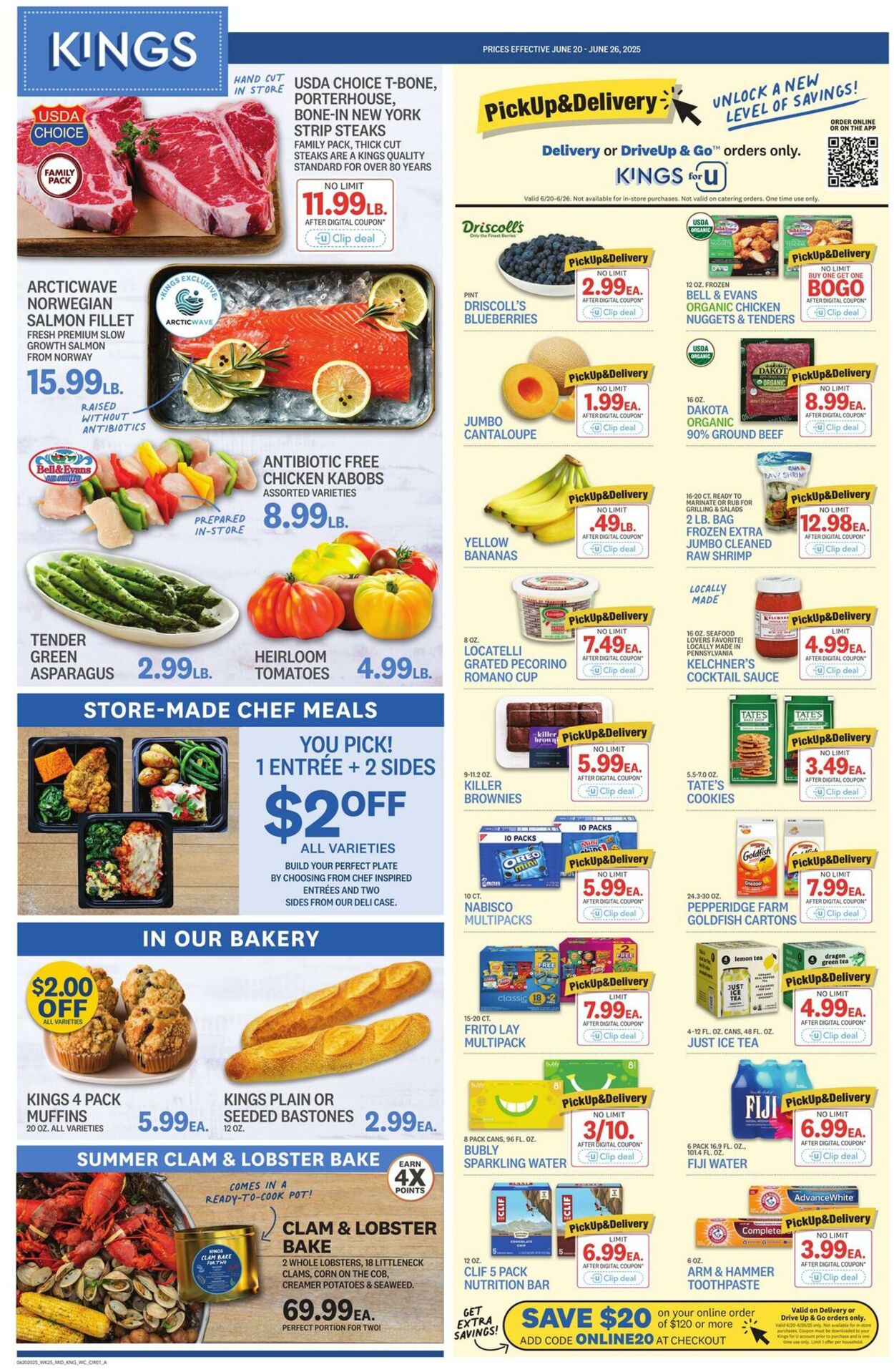 Weekly ad Kings Food Markets 06/20/2025 - 06/26/2025