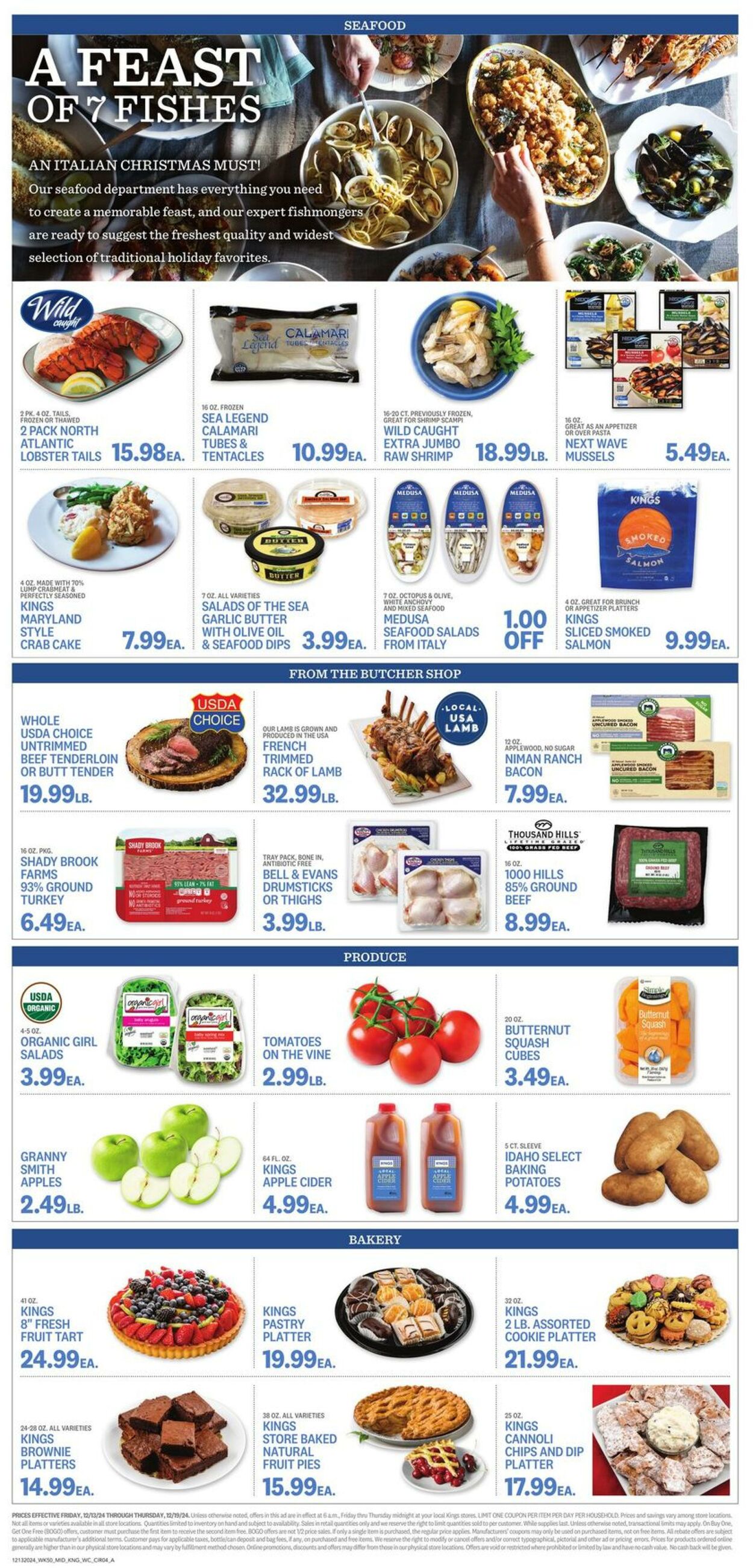 Weekly ad Kings Food Markets 12/13/2024 - 12/19/2024