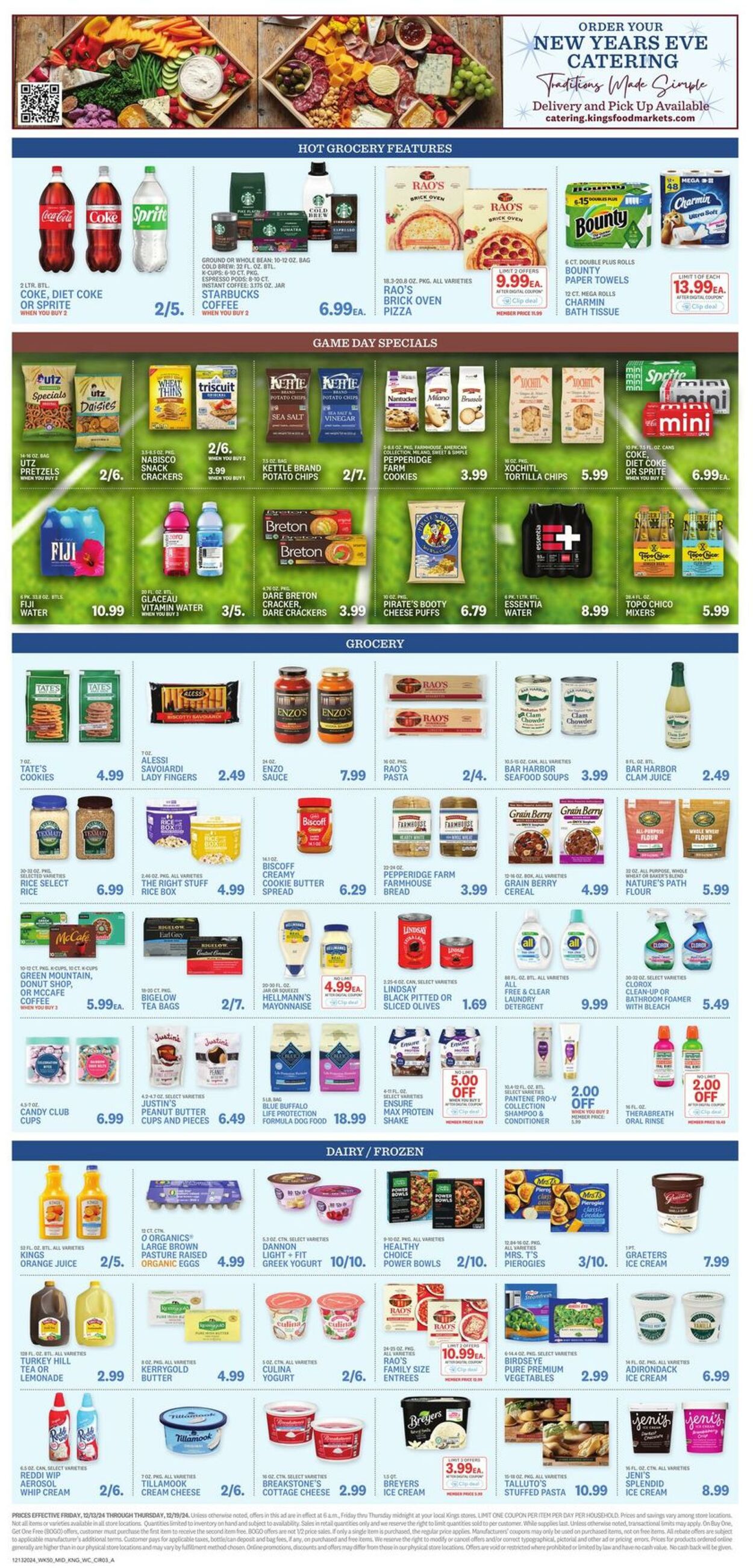 Weekly ad Kings Food Markets 12/13/2024 - 12/19/2024