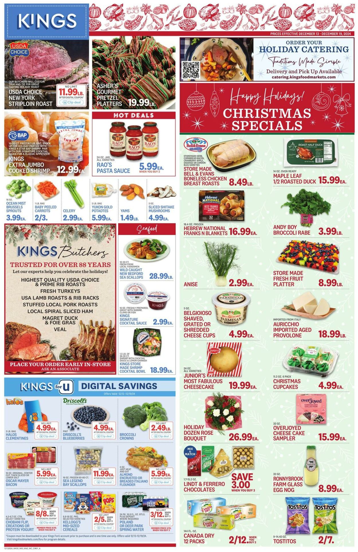 Weekly ad Kings Food Markets 12/13/2024 - 12/19/2024