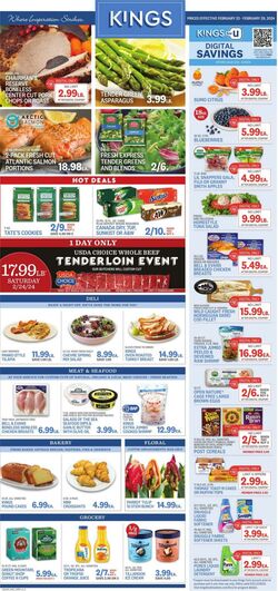 Weekly ad Kings Food Markets 02/23/2024 - 02/29/2024