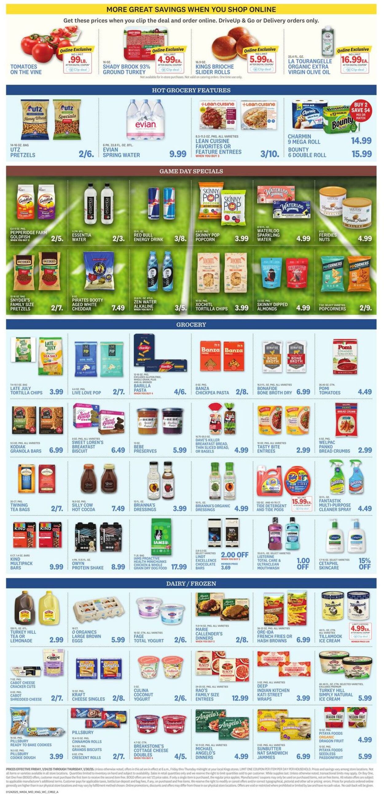 Weekly ad Kings Food Markets 01/24/2025 - 01/30/2025