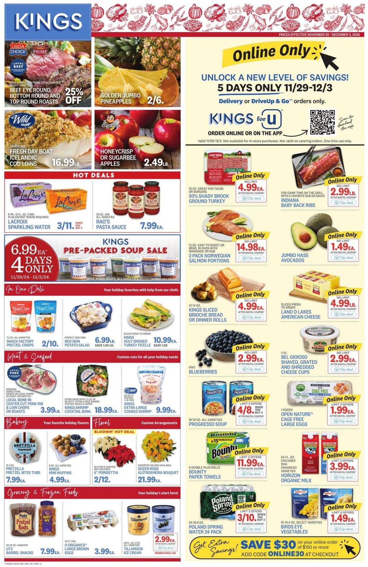 Weekly ad Kings Food Markets 11/29/2024 - 12/05/2024