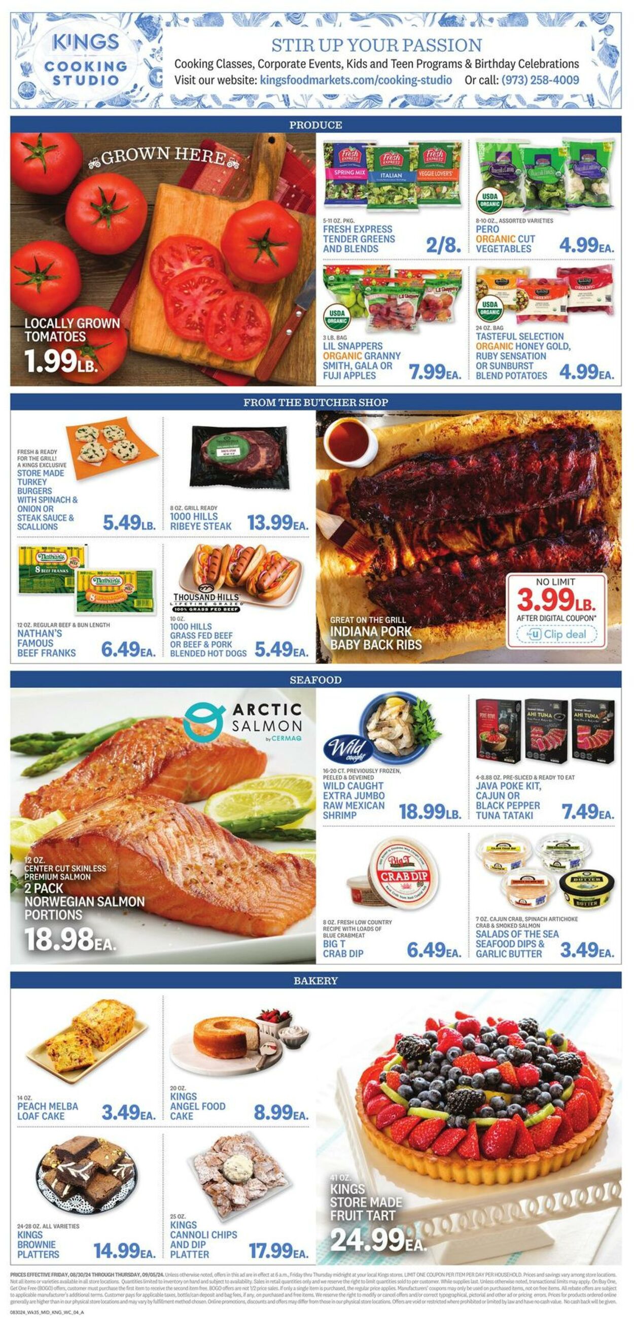 Weekly ad Kings Food Markets 08/30/2024 - 09/05/2024