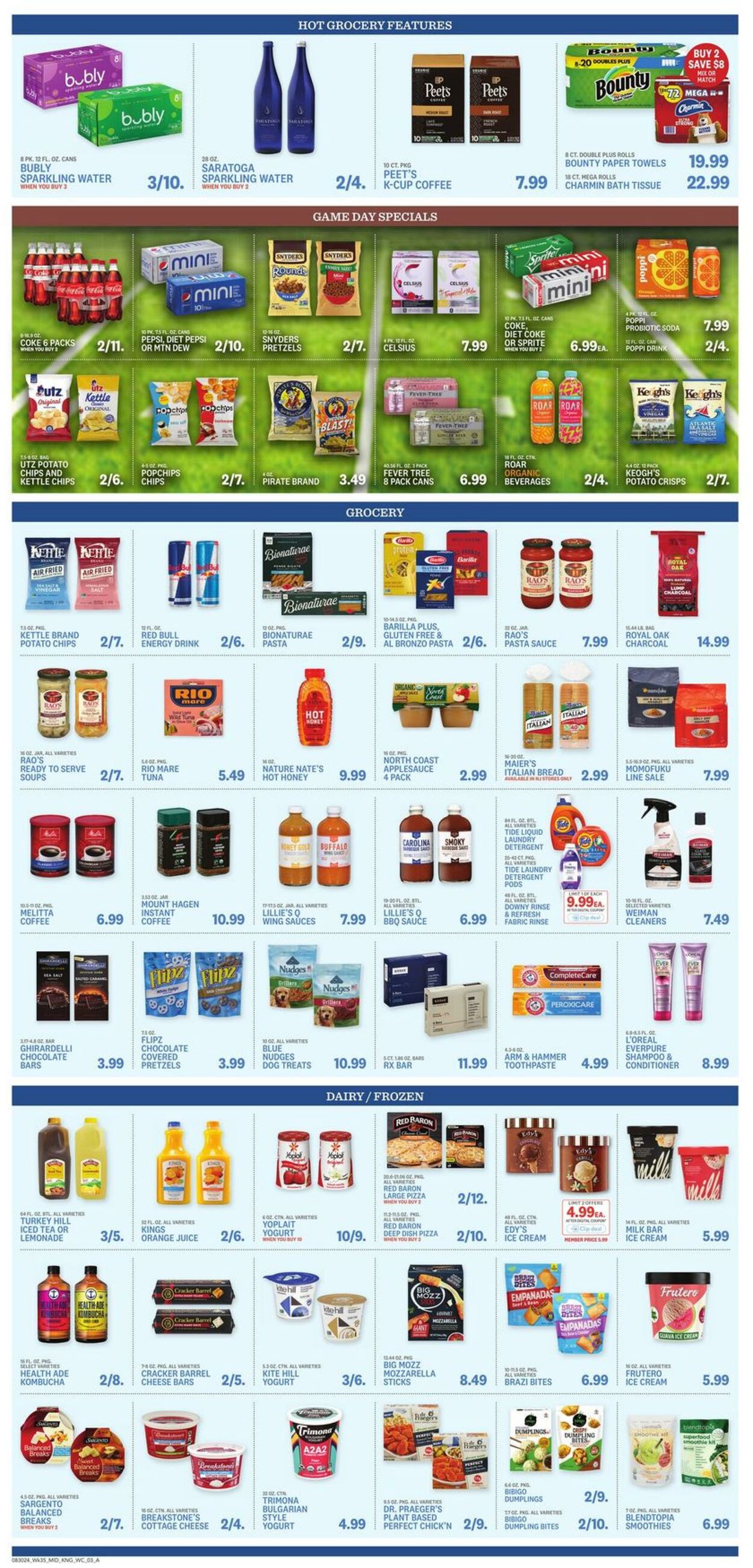 Weekly ad Kings Food Markets 08/30/2024 - 09/05/2024