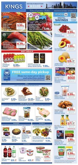 Weekly ad Kings Food Markets 10/04/2024 - 10/10/2024