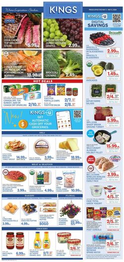 Weekly ad Kings Food Markets 05/10/2024 - 05/16/2024
