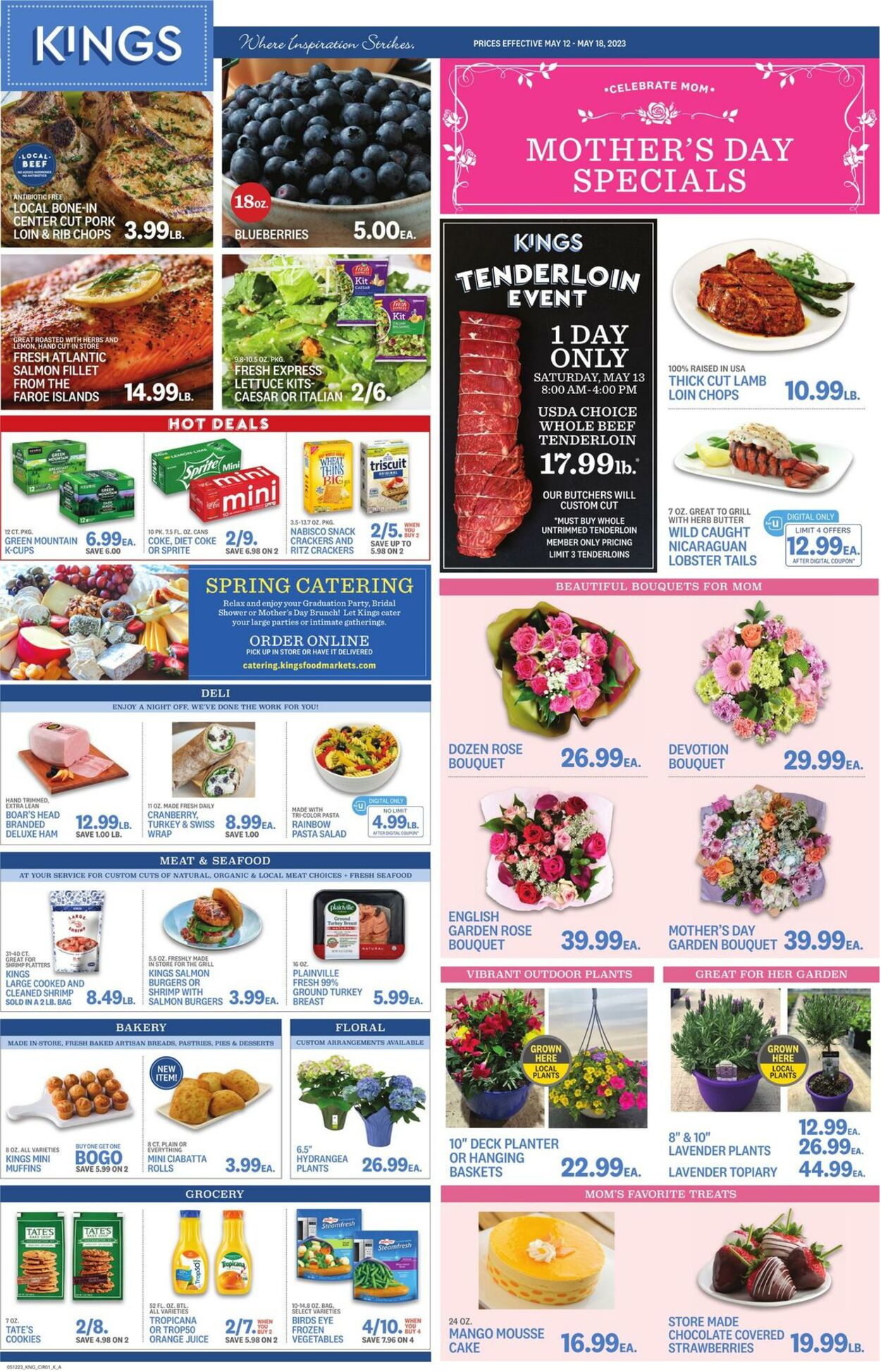 Weekly ad Kings Food Markets 05/12/2023 - 05/18/2023