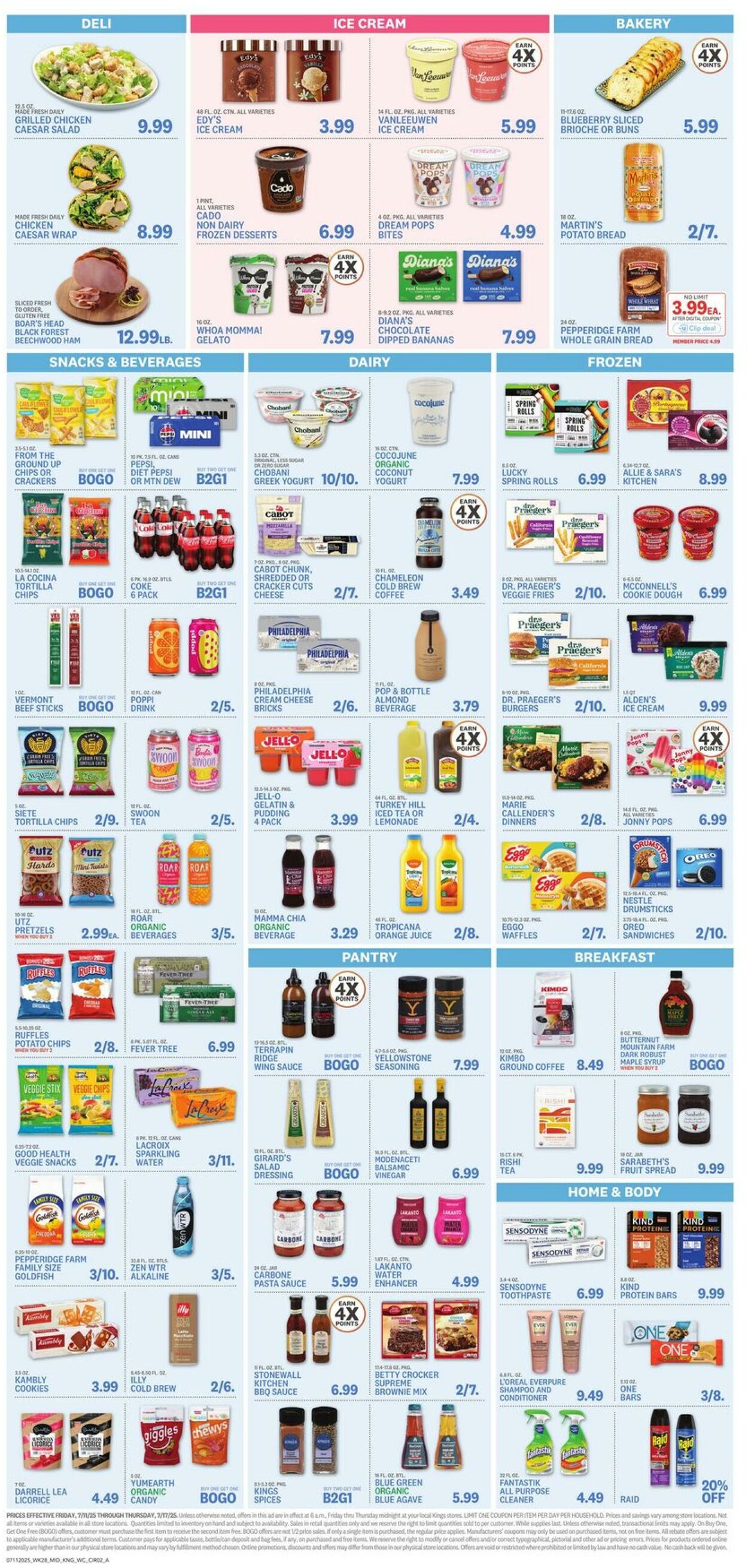Weekly ad Kings Food Markets 07/11/2025 - 07/17/2025