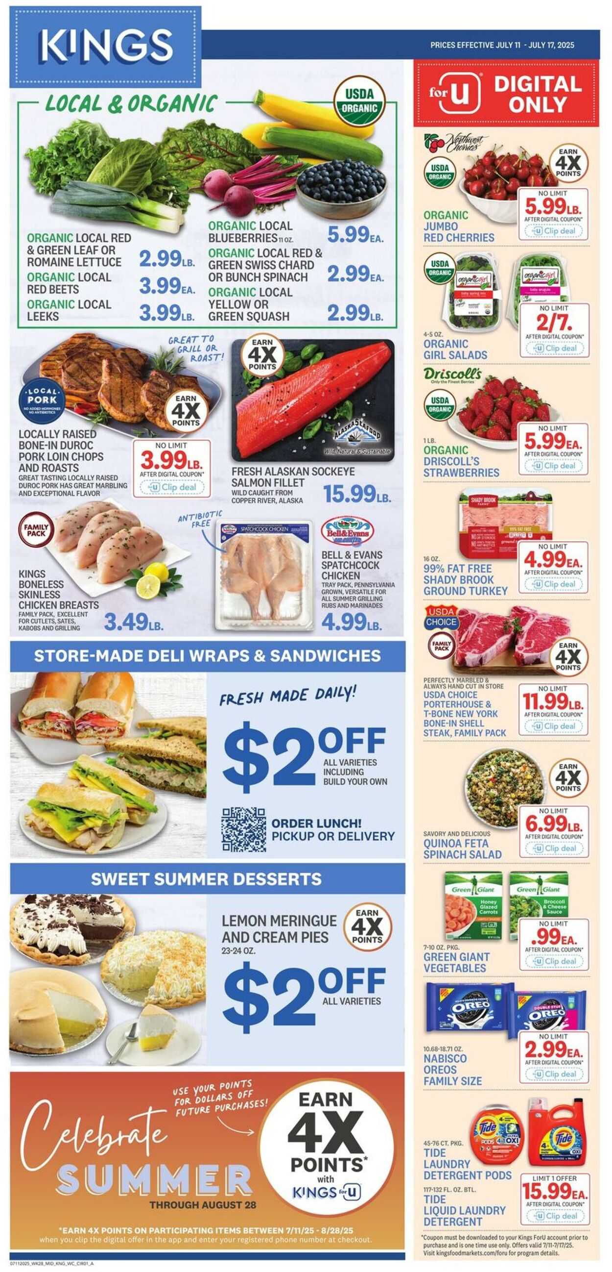 Weekly ad Kings Food Markets 07/11/2025 - 07/17/2025