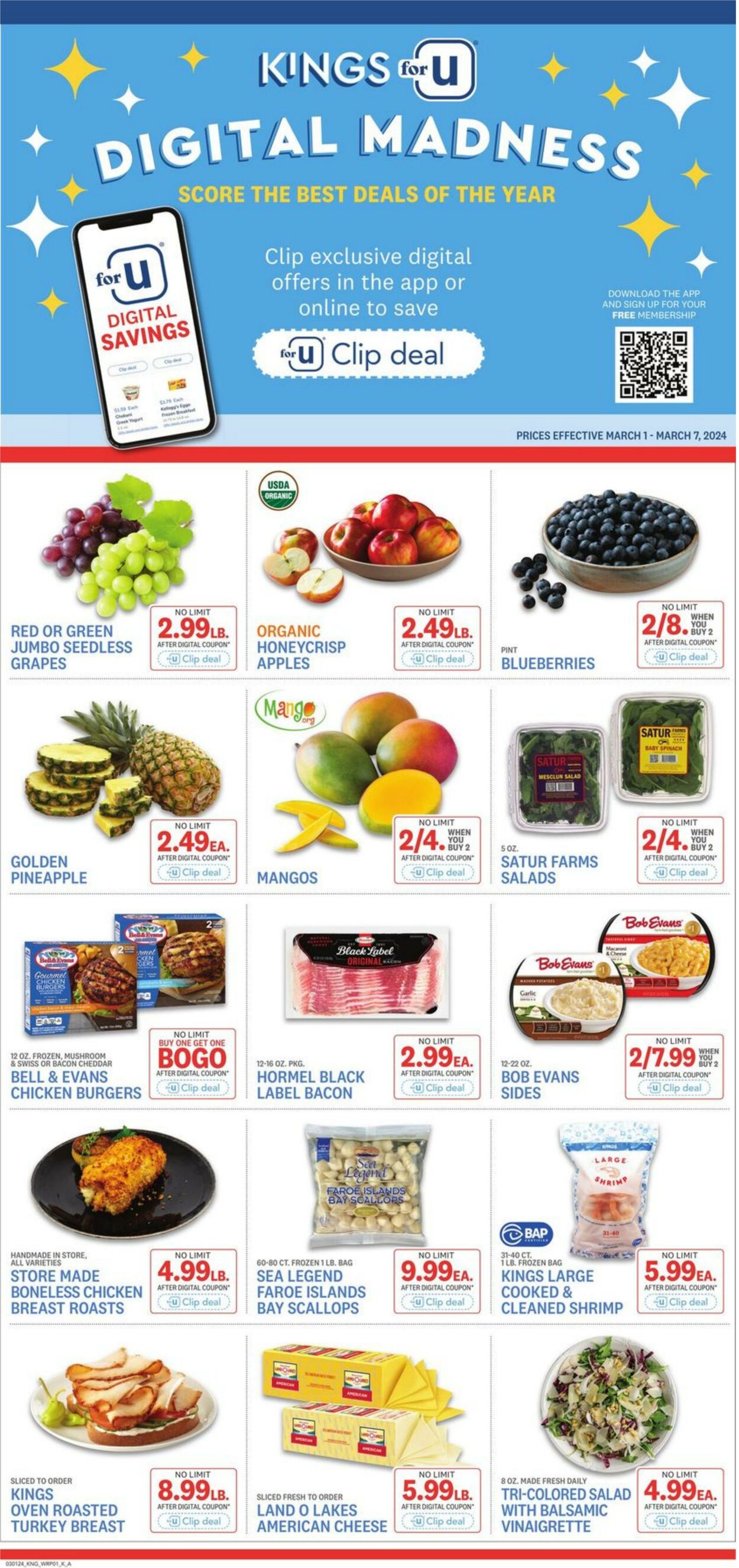 Weekly ad Kings Food Markets 03/01/2024 - 03/07/2024