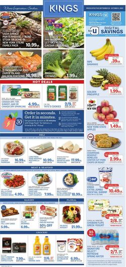 Weekly ad Kings Food Markets 09/29/2023 - 10/05/2023