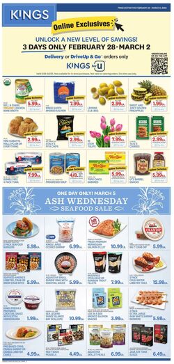 Weekly ad Kings Food Markets 02/28/2025 - 03/06/2025