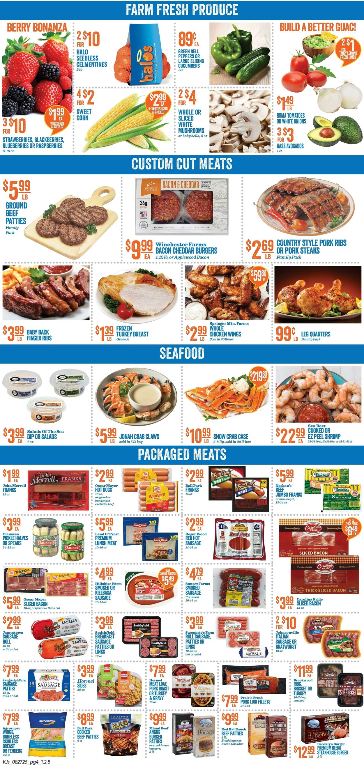Weekly ad KJ's Market 08/27/2025 - 09/02/2025