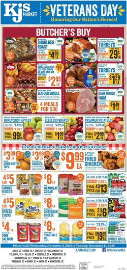 Weekly ad KJ's Market 12/03/2025 - 12/09/2025
