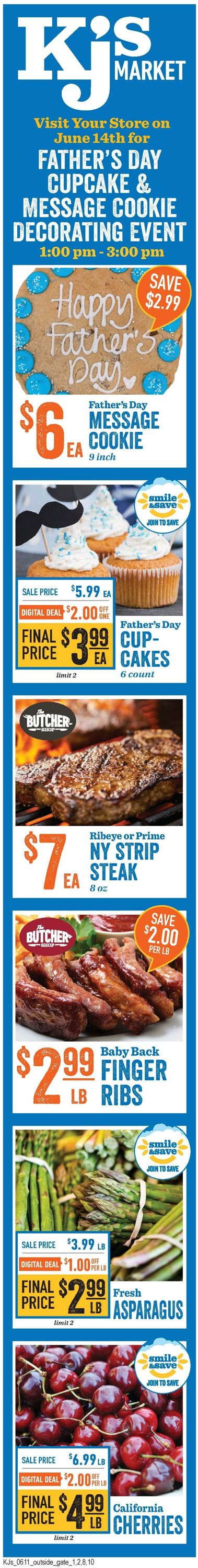 Weekly ad KJ's Market 06/11/2025 - 06/17/2025