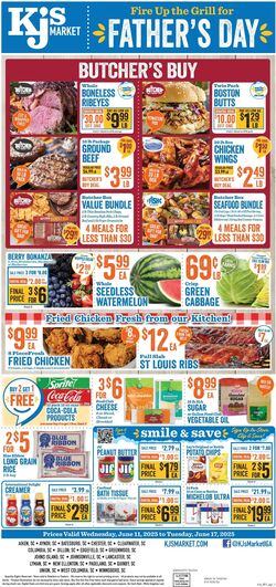 Weekly ad KJ's Market 06/11/2025 - 06/17/2025