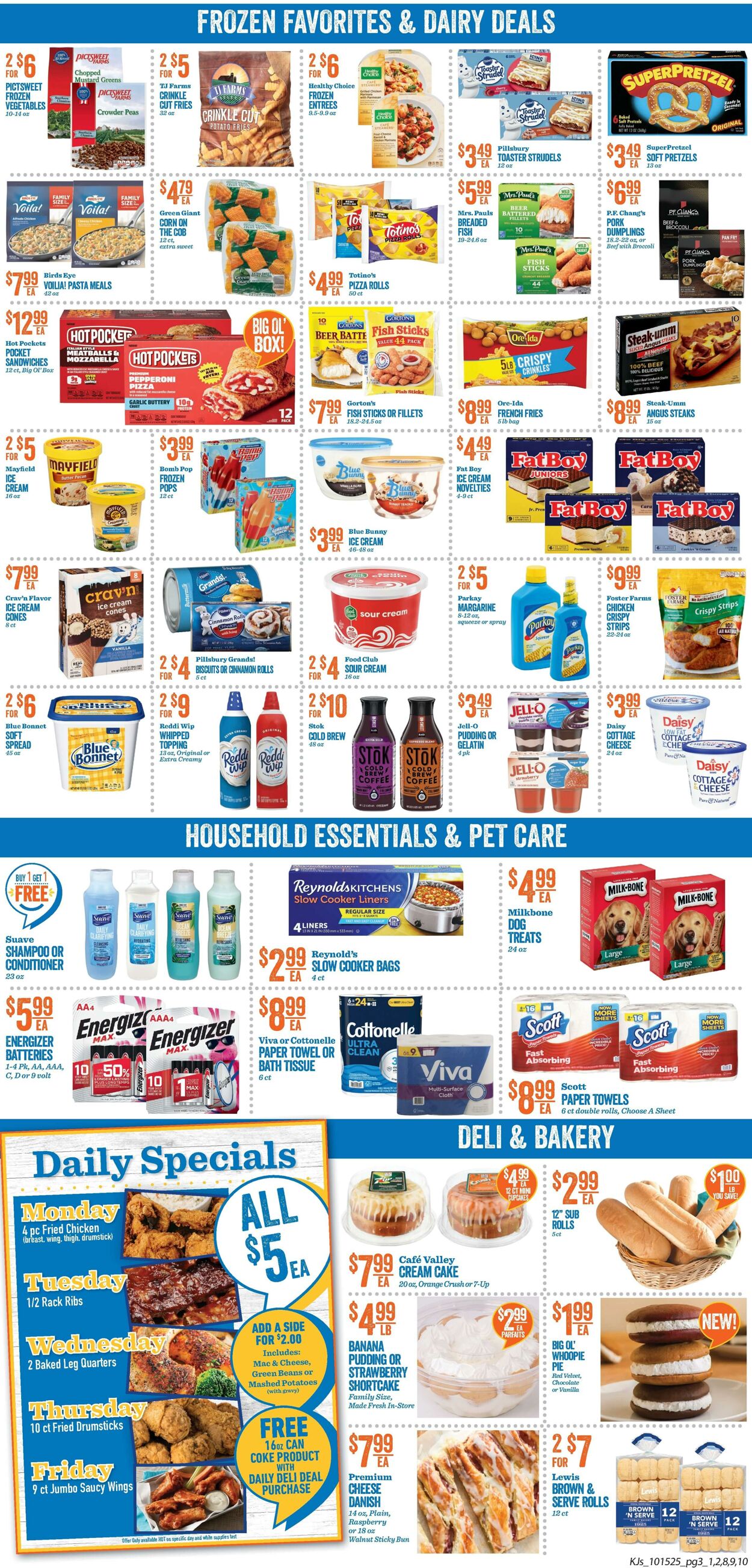 Weekly ad KJ's Market 10/15/2025 - 10/21/2025