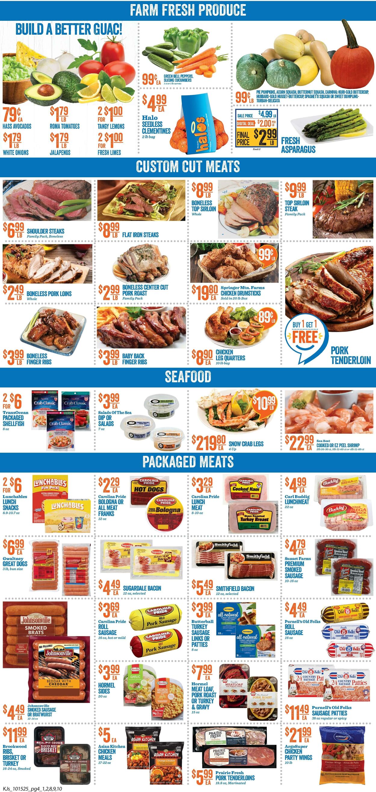 Weekly ad KJ's Market 10/15/2025 - 10/21/2025