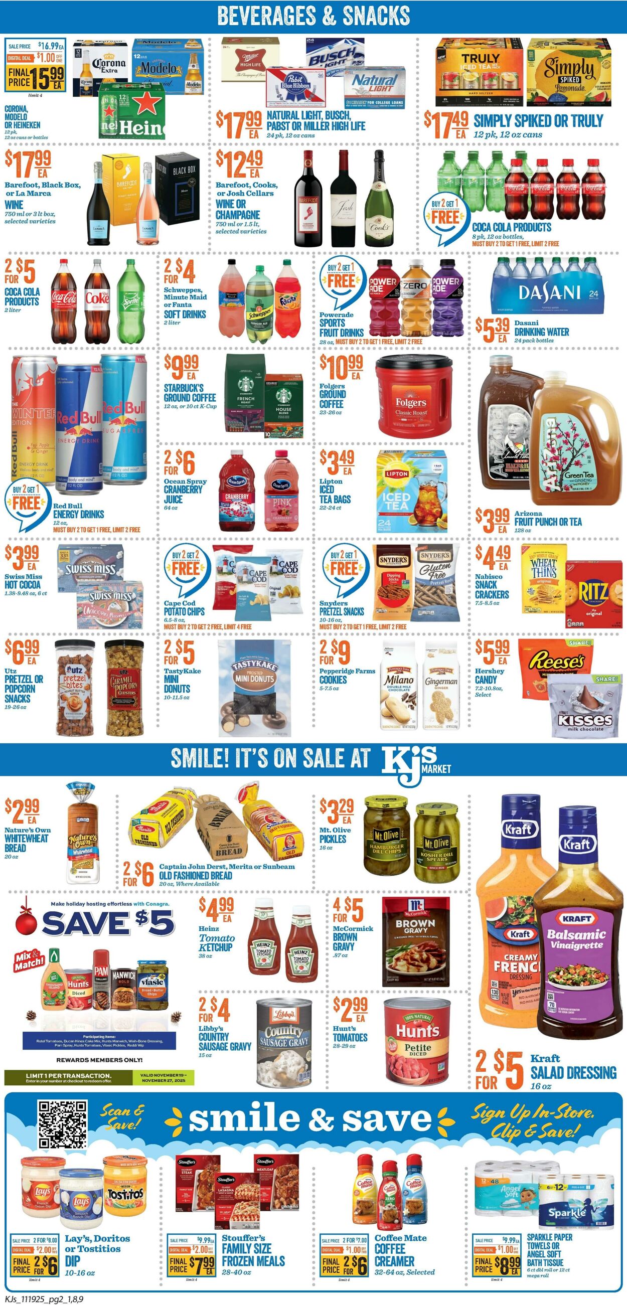 Weekly ad KJ's Market 11/19/2025 - 11/27/2025
