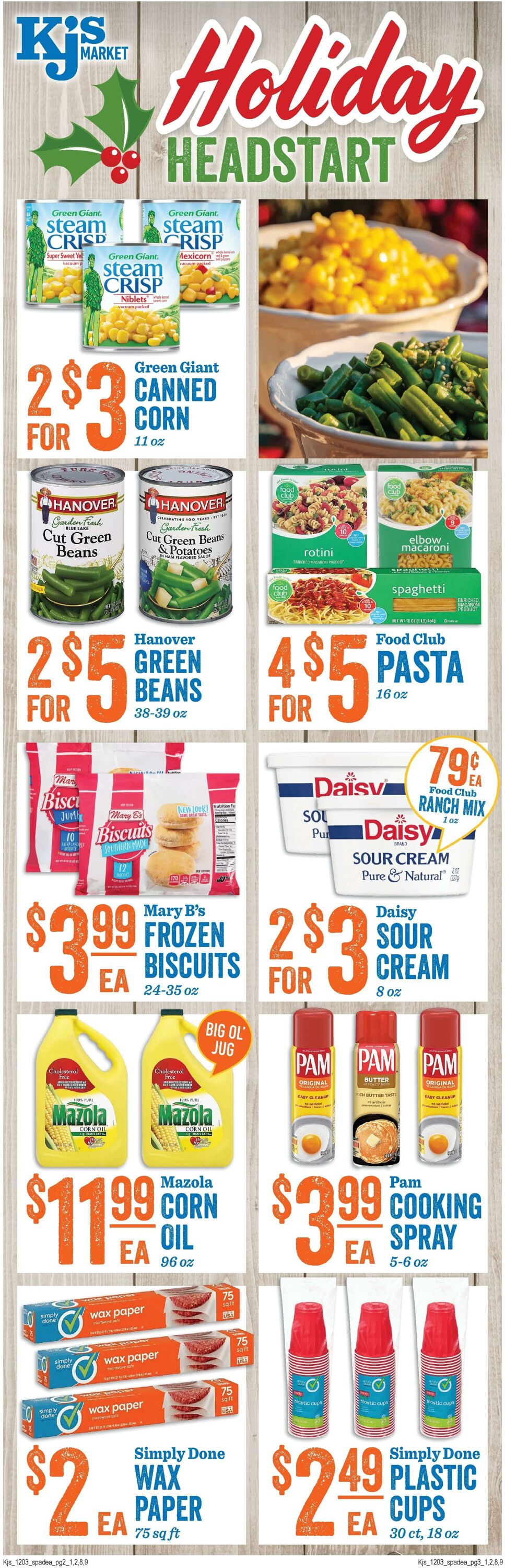 Weekly ad KJ's Market 12/03/2025 - 12/09/2025