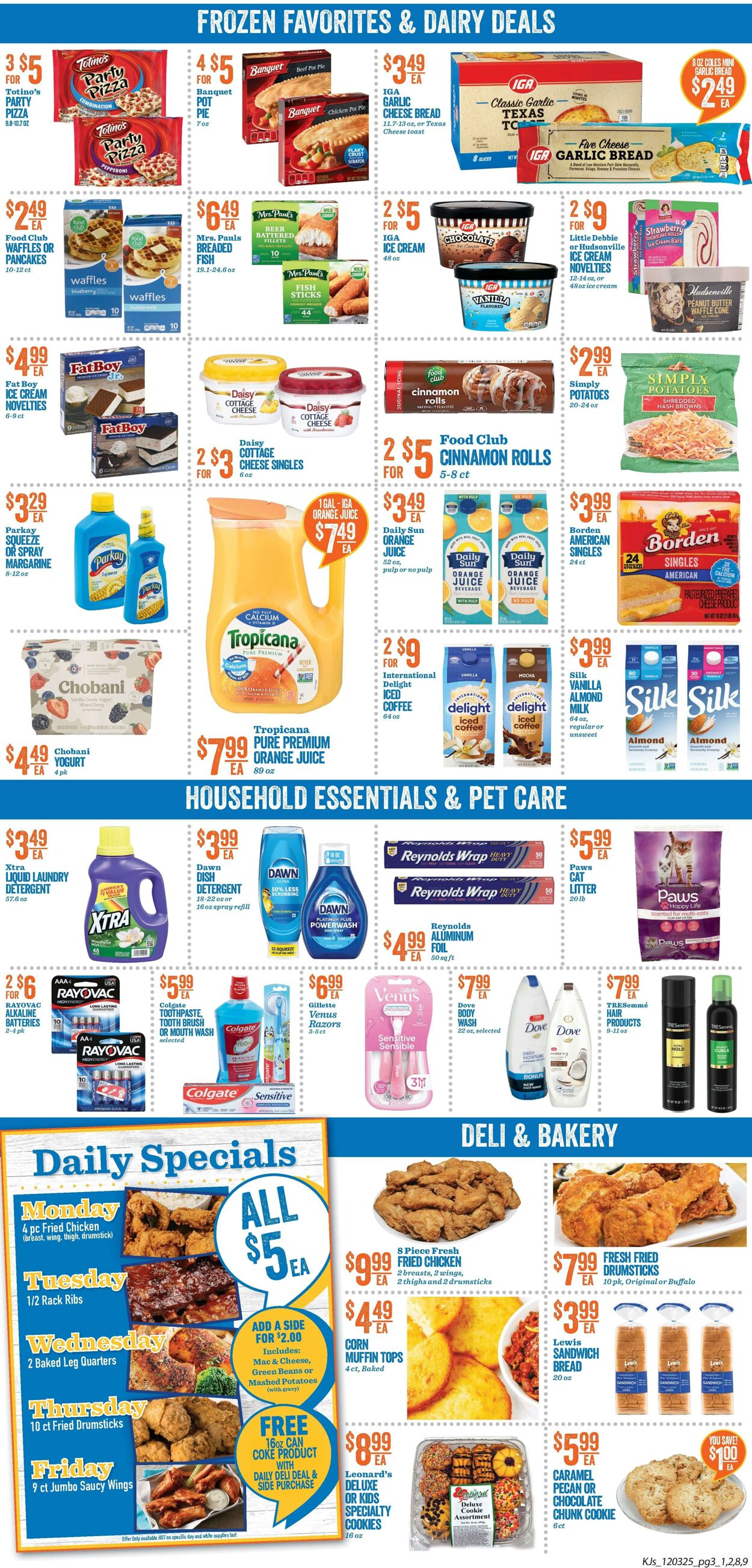 Weekly ad KJ's Market 12/03/2025 - 12/09/2025