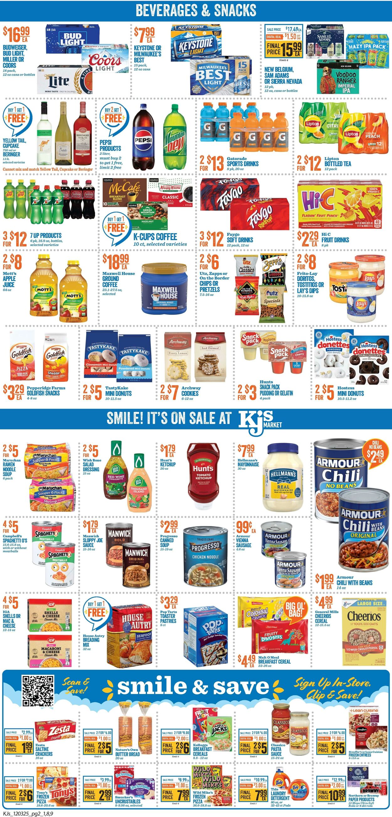 Weekly ad KJ's Market 12/03/2025 - 12/09/2025