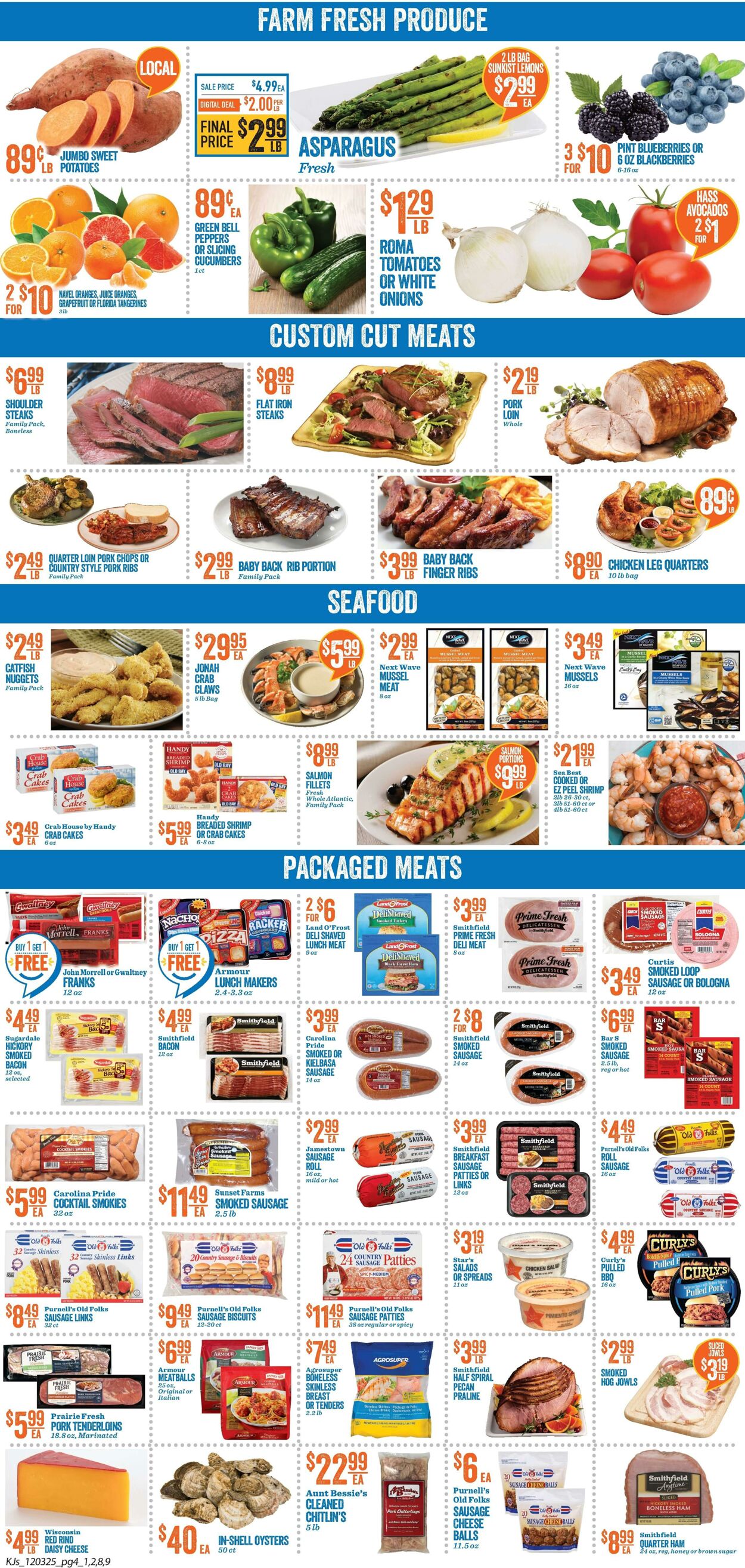Weekly ad KJ's Market 12/03/2025 - 12/09/2025