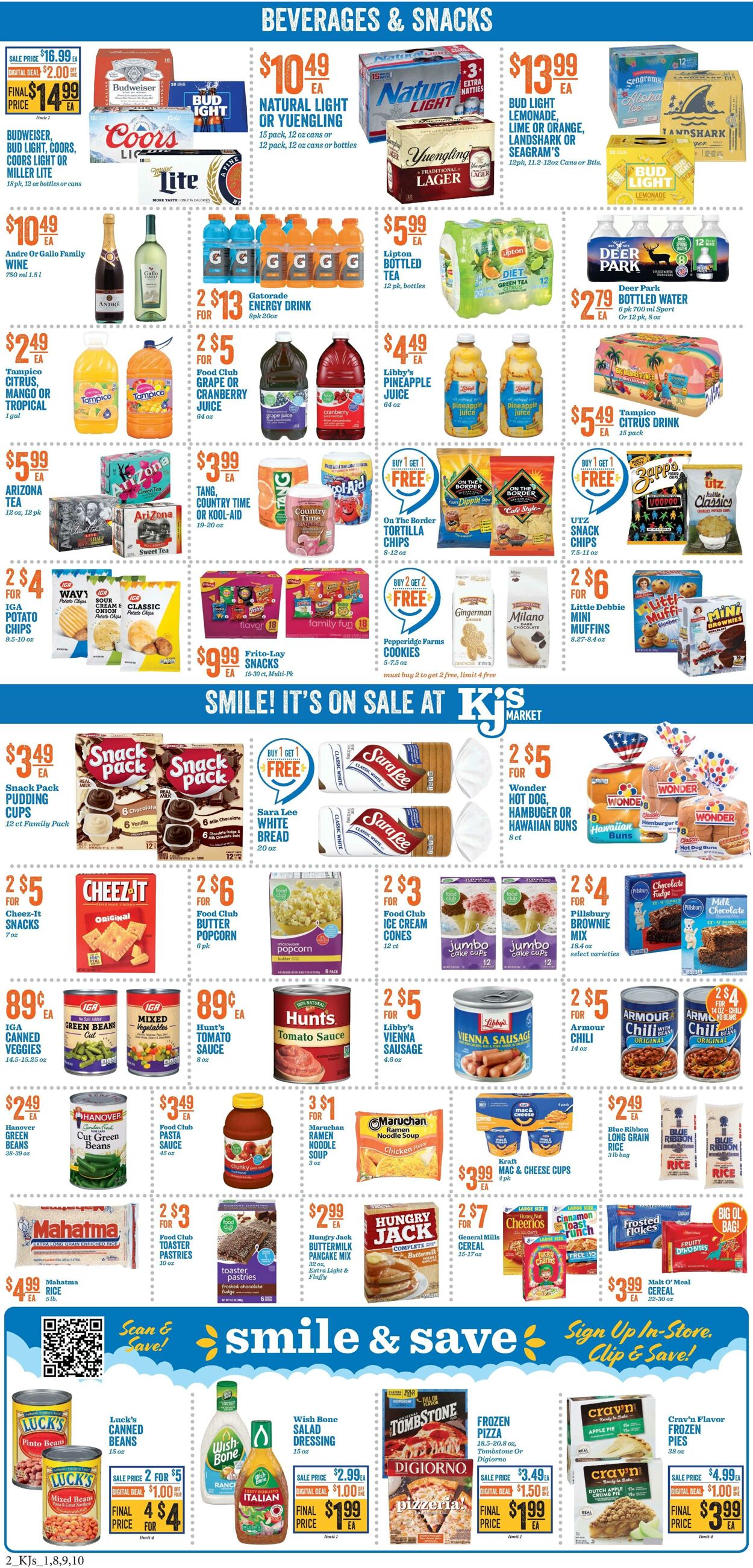 Weekly ad KJ's Market 07/09/2025 - 07/15/2025