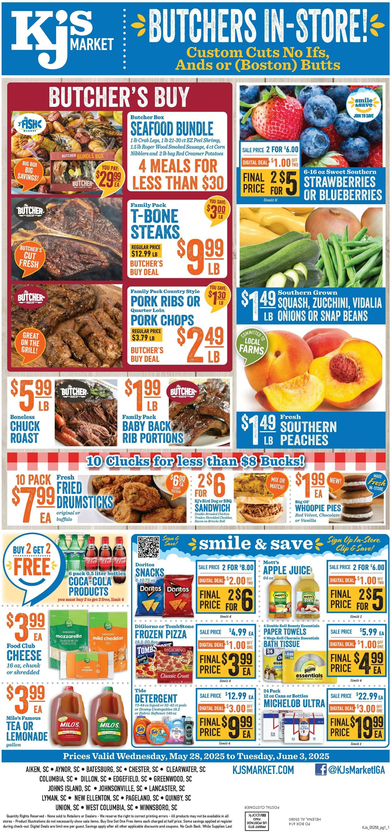 Weekly ad KJ's Market 05/28/2025 - 06/03/2025