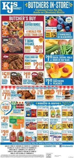 Weekly ad KJ's Market 05/28/2025 - 06/03/2025