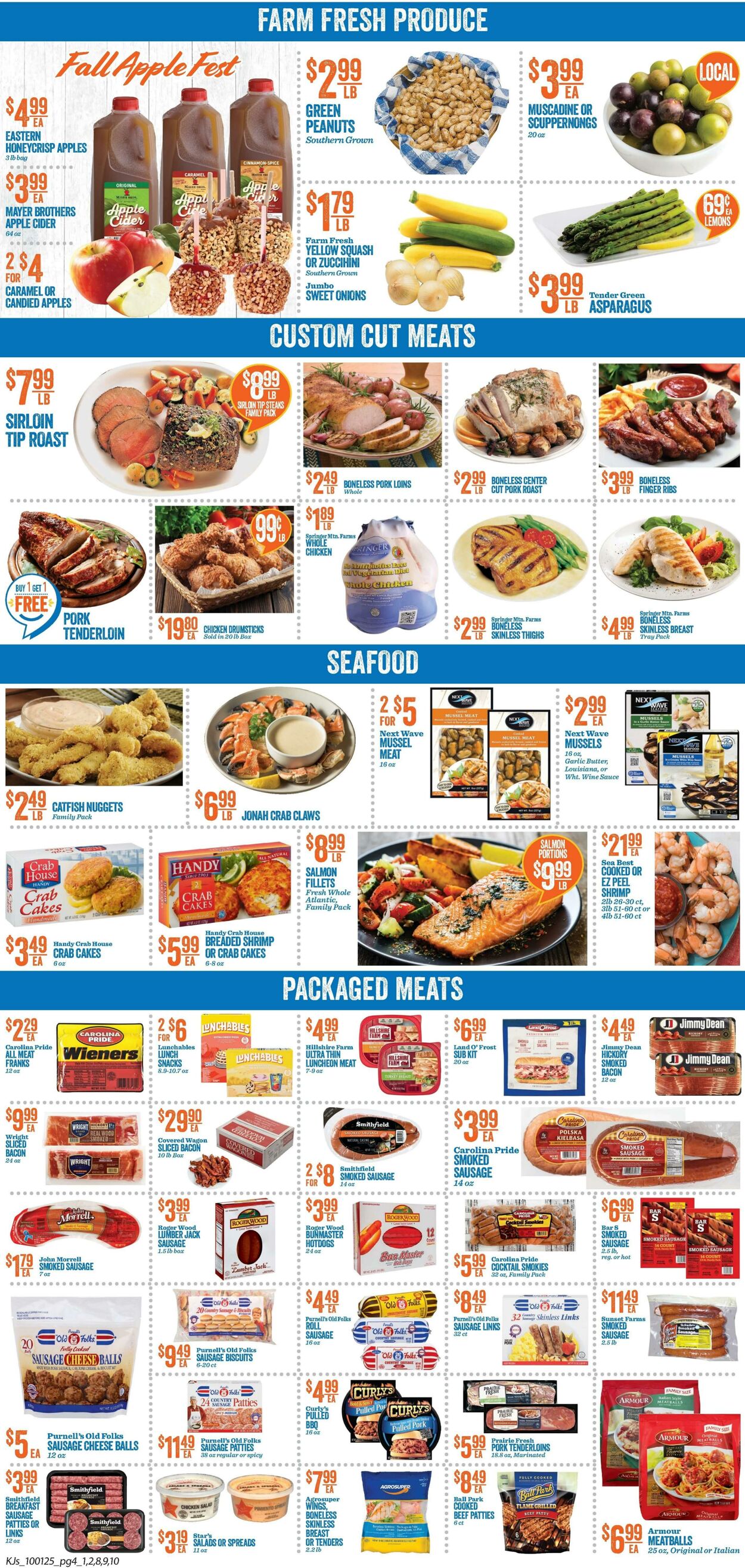 Weekly ad KJ's Market 10/01/2025 - 10/07/2025