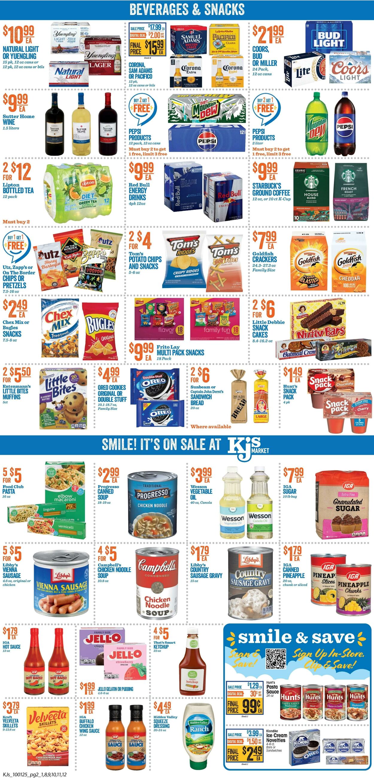 Weekly ad KJ's Market 10/01/2025 - 10/07/2025